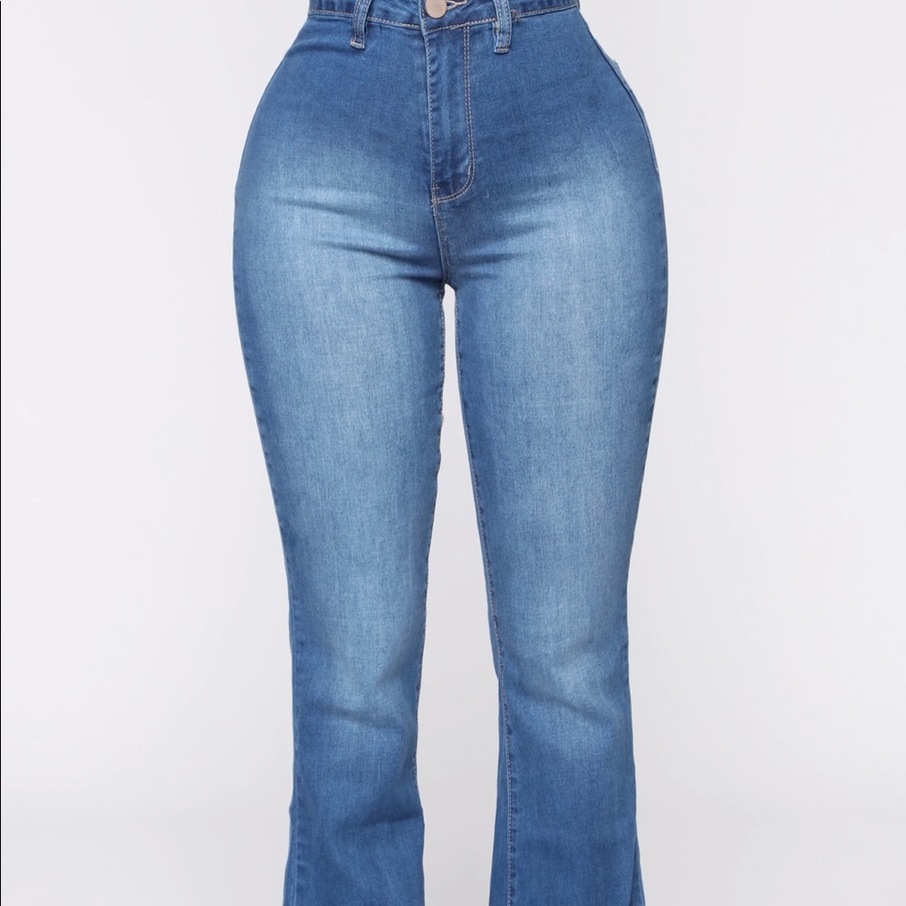 Valencia High Rise Flare Jeans